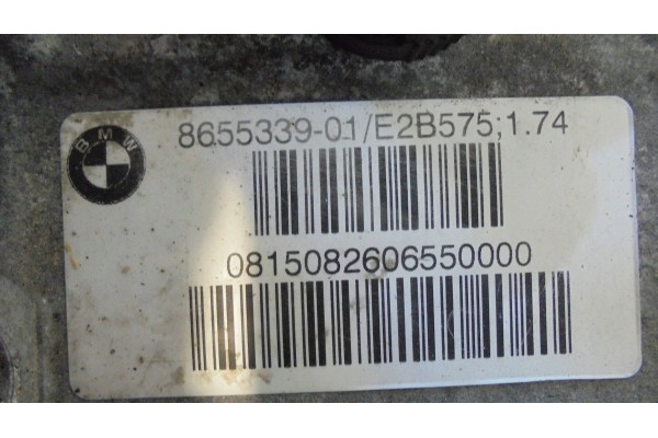 Puente diferencial trasero 8655339 1.74 BMW Serie 1 F40 F39 F48 F54 F6