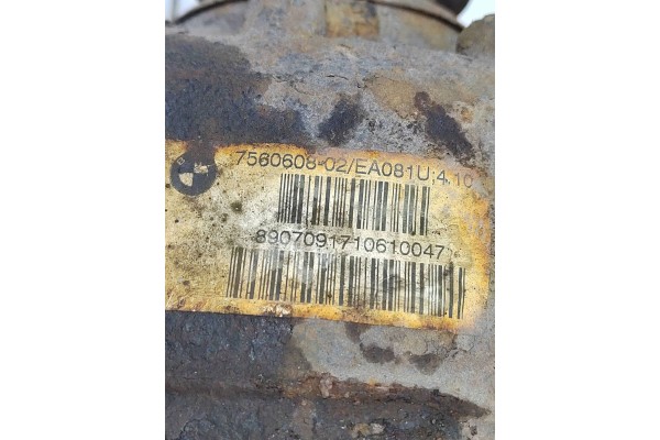 2007 BMW 5 E60 E61 Rear differential 7560608 Catalog number of the original 8907091710610047