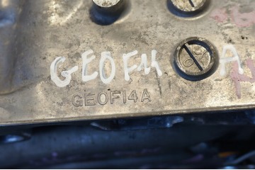 GEARBOX NISSAN QASHQAI 1 3 DIG T GE0F14A 310F6 X230A Catalog number of the part GE0F14A 310F6 X230A