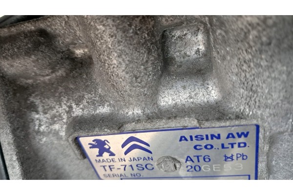 Peugeot 3008 5008 1 6 THP automatic transmission 20GE53 41tys km Transmission type automatic