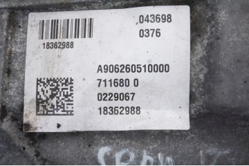 GEARBOX A906260510000 711680 MERCEDES SPRINTER W906 2 2 CDI Part manufacturer Mercedes Benz OE