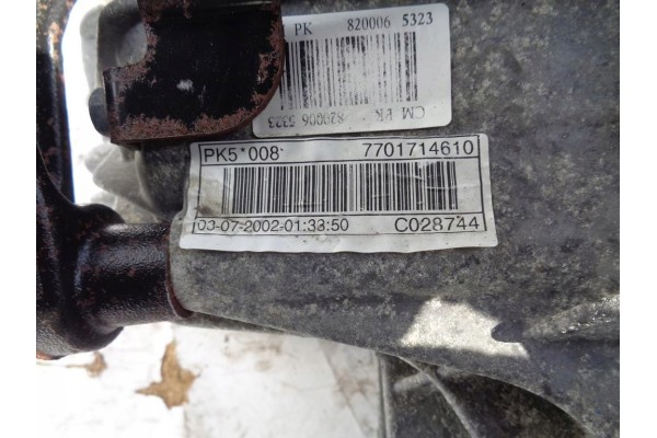 GEARBOX PK5 008 PK5008 RENAULT MASTER II 2 5 DCI Catalog number of the part SKRZYNIA BIEGOW PK5 008 RENAULT MASTER II 2 5 DCI