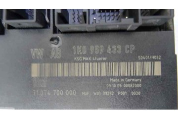 1K0959433CP MODULO CONFORT VOLKSWAGEN CADDY (2K)(02.2004) Life 2009 1K0959433CP 164242 VOLKSWAGEN - 1