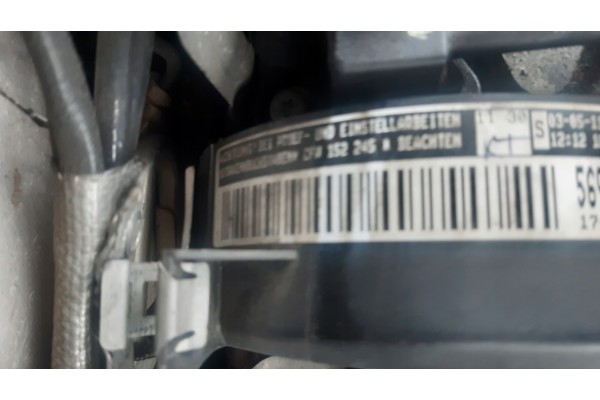 SEAT SKODA VW 1 2TDI ENGINE COMPLETE CFW Catalog number of the part CFW SILNIK