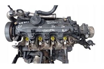 ENGINE K9KE892 DACIA SANDERO AND LOGAN AND DUSTER 1 5DCI DELPHI Catalog number of the part K9KE892