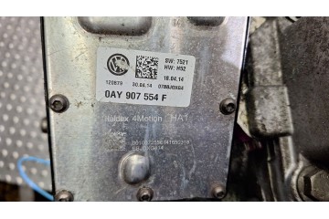 DYFER BRIDGE REAR HALDEX 0CQ525554D 0AY525010F VW TIGUAN 5N0 AUDI Q3 8U 4X4 Catalog number of substitutes 0AY907554F