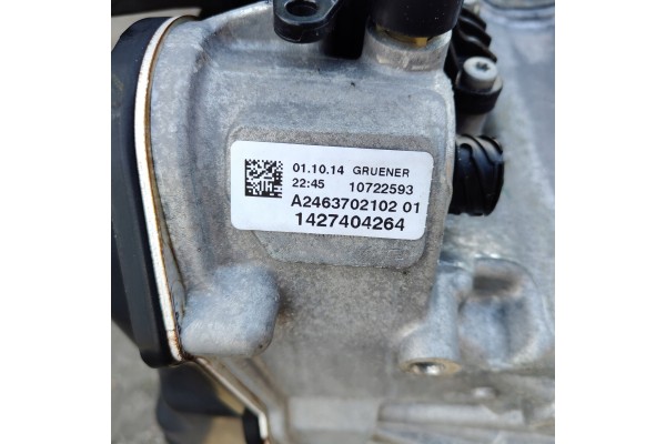 AUTOMATIC TRANSMISSION MERCEDES CLA W117 2 2 A2463702102 Catalog number of the part A2463702102