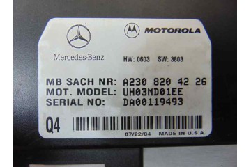 A2308204226 MODULO ELECTRONICO MERCEDES-BENZ CLK (BM 209) COUPE