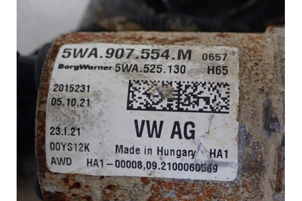 BRIDGE DIFFERENTIAL REAR SKODA OCTAVIA IV 2 0d 5WA907554M Version European