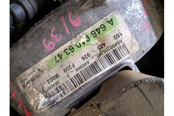 Motor completo 2.2 CDI Mercedes-Benz CLK W209 646966 sistema de inyecc