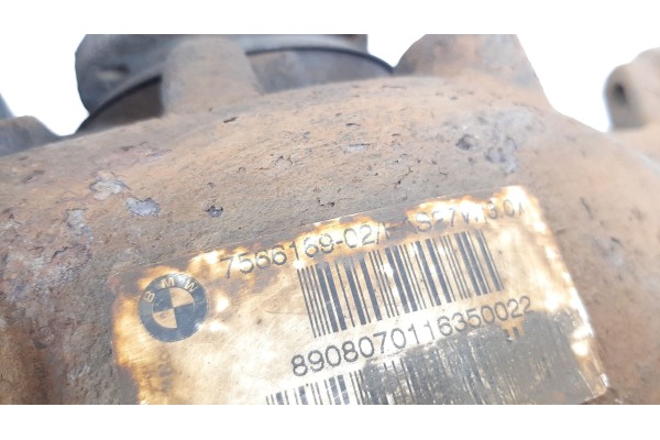 2010 BMW 1 E81 E87 Rear differential 7566169 Installation side multipurpose