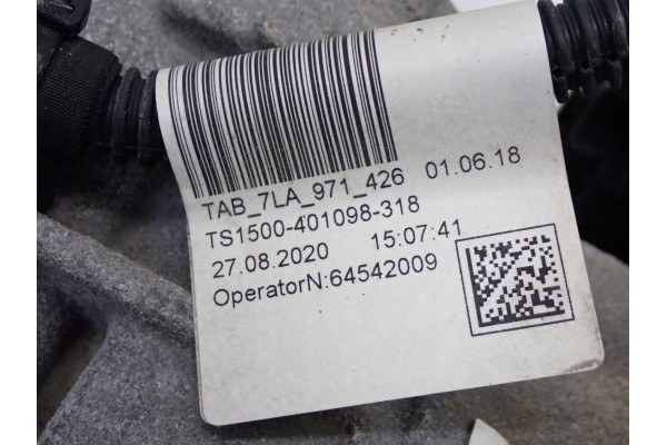 Puente Diferencial Trasero 09N525010M VW Transporter T6 T6.1 2.0 TDI