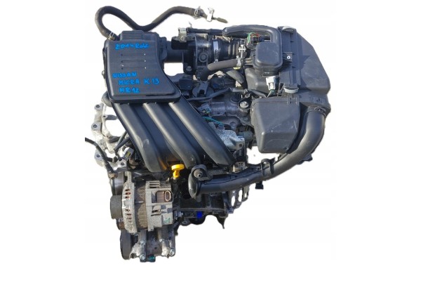NISSAN MICRA K13 LIFT NOTE ENGINE 1 2 PETROL HR12 COMPLETE ACCESSORIES