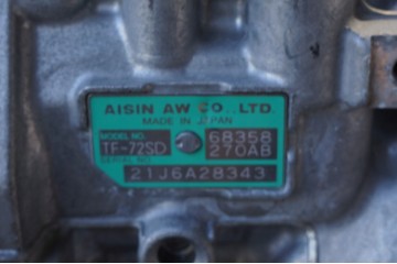 GEARBOX JEEP RENEGADE COMPASS 1 3 16V HYBRID TF 72SD P68358270AB Version European