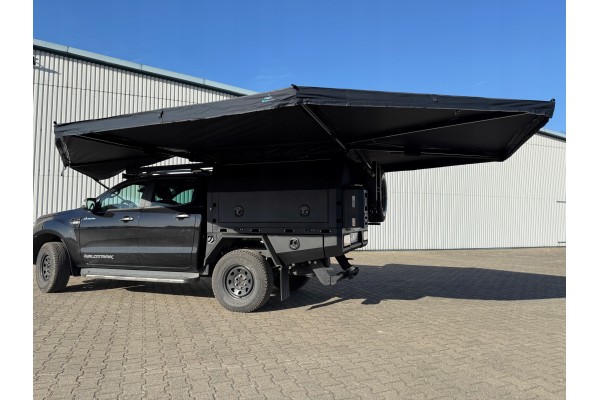 Freestanding awning Foxwing HD 270 28 kg canopy black left EAN GTIN 5906909684332