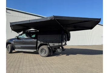 Freestanding awning Foxwing HD 270 28 kg canopy black left EAN GTIN 5906909684332