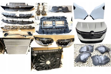 RENAULT HIT III IV 2 0 DCI FRONT BUMPER LAMP MASK FENDERS RADIATORS