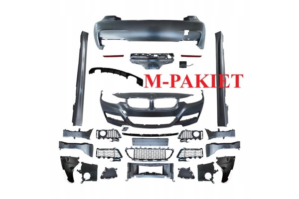 Package BMW 3 F30 SEDAN 11 18 M pack M technik SET halogens and without