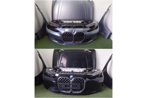 BMW G22 MASK FENDER BUMPER BELT RADIATOR LED BLACK 475 C2Y BLUE STONE