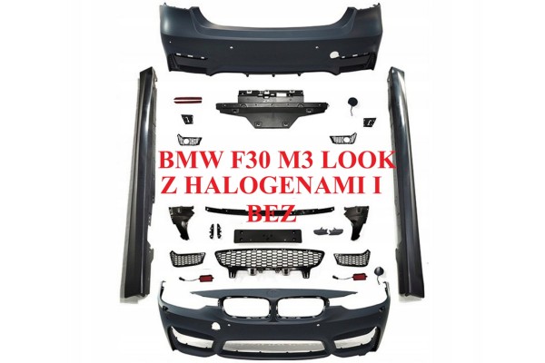 BODY KIT M3 LOOK BMW F30 M3 1011 2018r M package complete with and without halogens