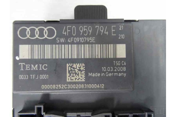 4F0959794E MODULO CONFORT AUDI A6 ALLROAD QUATTRO (4FH)