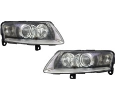 AUDI A6 C6 04 08 BI XENON NEW HEADLIGHT LAMP SET
