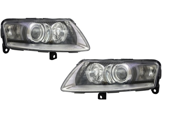 AUDI A6 C6 04 08 BI XENON NEW HEADLIGHT LAMP SET