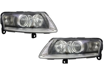 AUDI A6 C6 04 08 BI XENON NEW HEADLIGHT LAMP SET