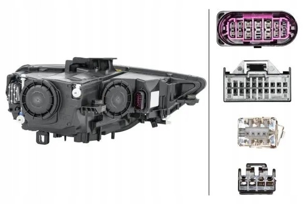 HEADLIGHT LAMP LEFT BI XENON LED Packaging status original