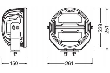 LONG RANGE LAMP LEDDL112 CB OSRAM Part manufacturer Osram