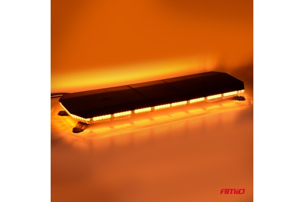 AMiO LED WARNING BEAM 180 LED LAMP 1372 Color orange