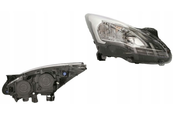 HEADLAMP LAMP RIGHT PEUGEOT 3008 5008 13 VALEO