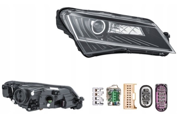 HEADLIGHT PEUGEOT 3008 5008 09 LE WITH HEAT Type of low beam headlights traditional halogen