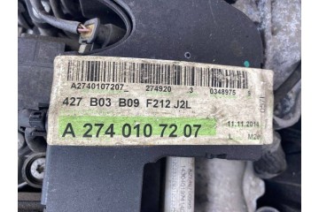 Mercedes E20 W212 2014r Engine 274920 GLC W253 2 0 CGI M274 274 920 Quality of parts according to GVO O original with manufactur