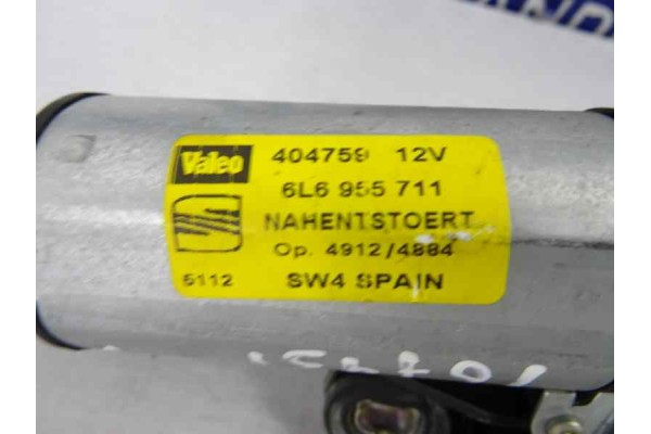 6L6955711 MOTOR LIMPIA TRASERO SEAT IBIZA (6L1) Signo 2002 6L6955711 167931 SEAT - 2