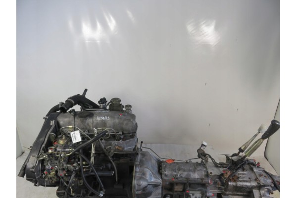 ENGINE TRANSMISSION MITSUBISHI PAJERO II 2 5 TD 4D56 COMPLETE Catalog number of the part 4D56