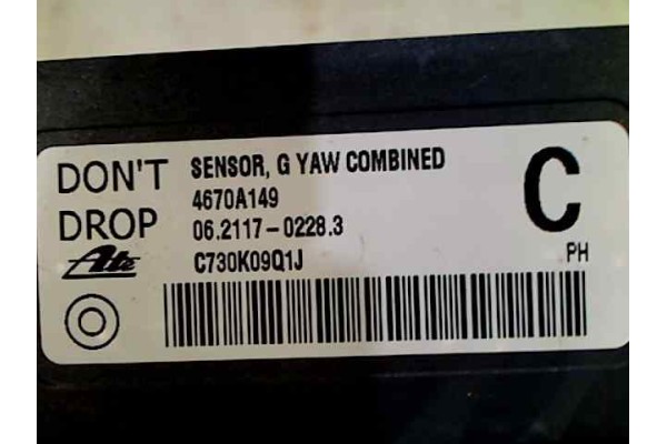 4670A149 SENSOR MITSUBISHI OUTLANDER (CW0) Motion 2WD 2011 4670A149 153633 MITSUBISHI - 1
