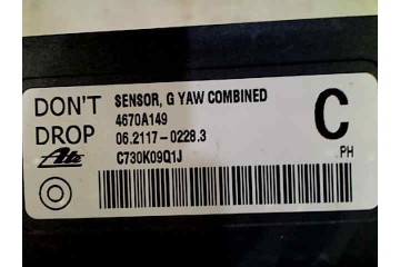 4670A149 SENSOR MITSUBISHI OUTLANDER (CW0) Motion 2WD 2011 4670A149 153633 MITSUBISHI - 1