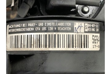 ENGINE SEAT 1 2 75KM CFW 08 17 IBIZA IV Catalog number of substitutes CFW