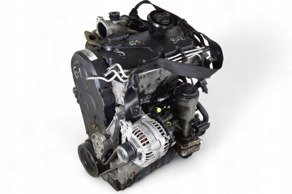 Engine PASSAT B6 GOLF V TOURAN OCTAVIA II TOLEDO 1 9TDI 105HP BXE COMPRESSION