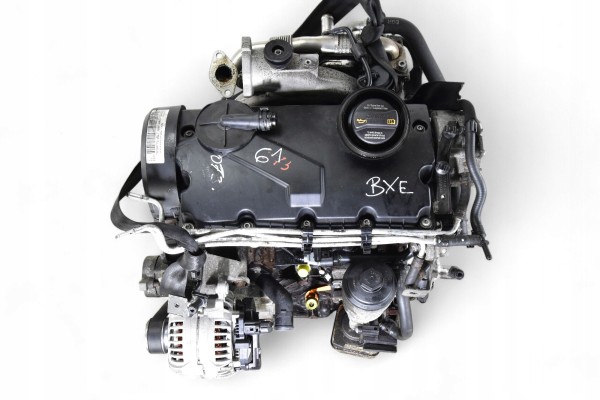 Engine PASSAT B6 GOLF V TOURAN OCTAVIA II TOLEDO 1 9TDI 105HP BXE COMPRESSION Packaging status replacement