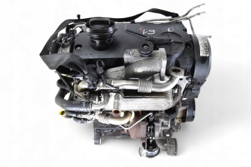 Engine PASSAT B6 GOLF V TOURAN OCTAVIA II TOLEDO 1 9TDI 105HP BXE COMPRESSION Quality of parts according to GVO O original with 