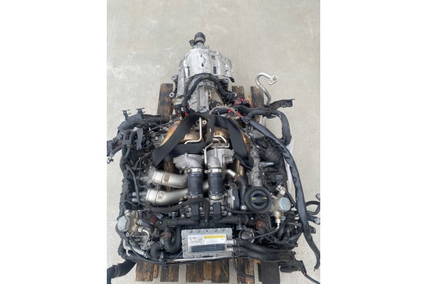 ENGINE CTG COMPLETE GEARBOX AUDI A6 S6 A7 S7 A8 4 0 TFSI Catalog number of the part SILNIK CTG 4 0 SKRZYNIA SKK 2017R 85 000KM