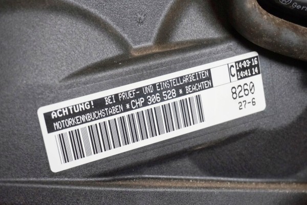 Motor VW Golf VII 7 1.4 TSI CHPA CHP 306528