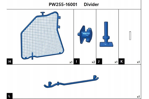 TRUNK COMPARTMENT COROLLA CROSS PW255 16001 TOYOTA OE Packaging status original
