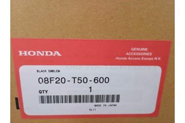 SET OF BLACK EMBLEMS HONDA CIVIC XI 08F20T50600 ORIGINAL Part manufacturer Honda OE