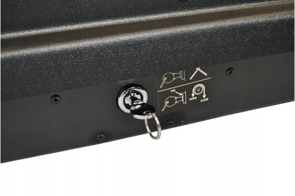 Roof case box trunk RENAULT 630 L black matt new ASO OE logo Catalog number of the part 7711948973