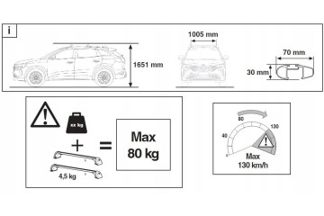 Crossbars rack roof beams for railings RENAULT AUSTRAL ASO OE Catalog number of the part 738209606R