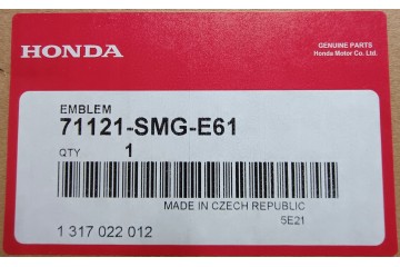 GRILL DUMMY HONDA CIVIC VIII UFO 2009 2011 71121SMGE61 ORIGINAL Part manufacturer Honda OE