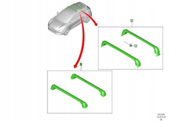 Beams roof rack puma 2020 FORD